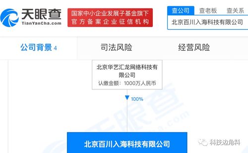 快手成立北京百川入?？萍脊荆铀俨季周浖_發與技術轉讓